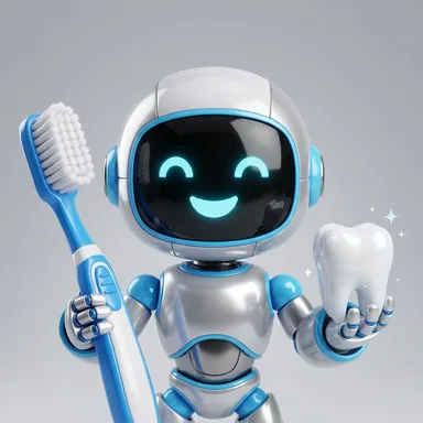 Dental Ad Kit robot mascot