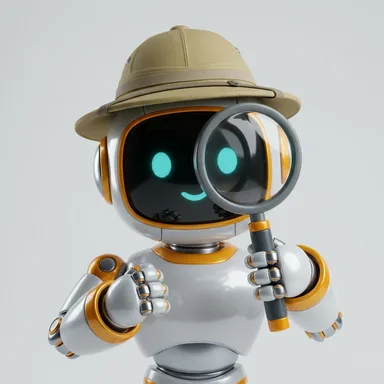 Hunter robot mascot